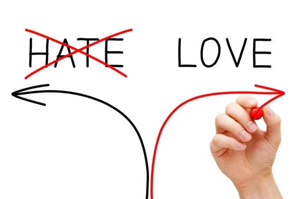 Love or Hate — Stock Photo, Image