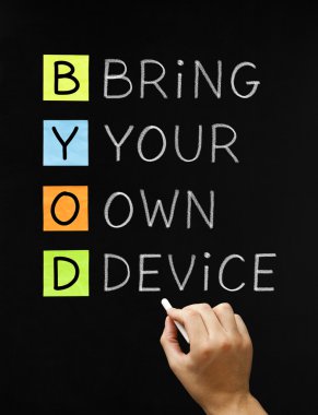 Bring Your Own Device clipart