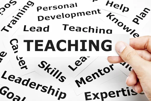 Teaching Concept — Stock Photo, Image