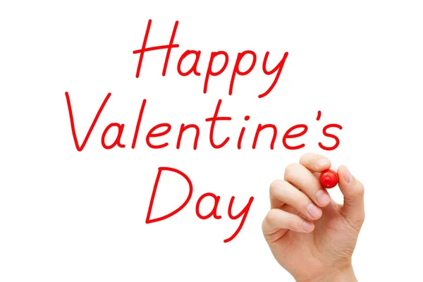 Buon San Valentino Red Marker — Foto Stock