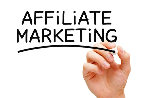 Affiliate marketing — Stockfoto