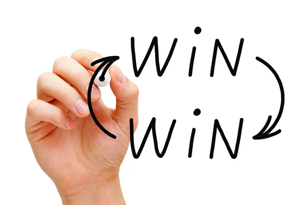Win-Win-Konzept — Stockfoto
