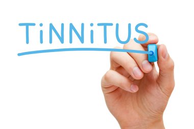 Tinnitus Blue Marker clipart