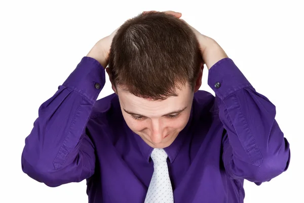 Frustrated young man — Stock Photo, Image