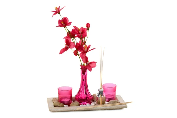 Decorazione domestica rosa — Foto Stock