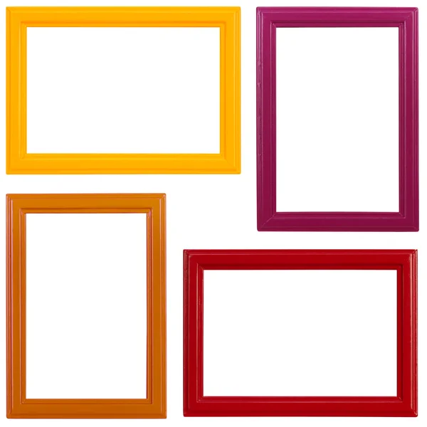 Painted picture frames — Stock Photo, Image