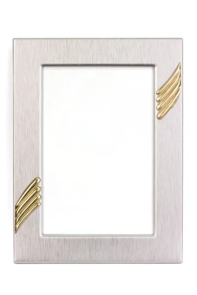 Silver frame — Stock Photo, Image