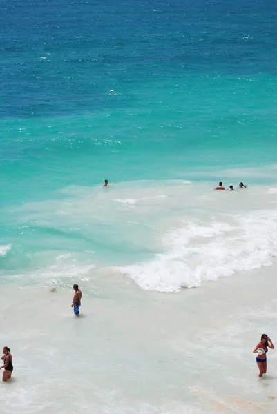 Luxury beach in Tulum — Stock Photo, Image