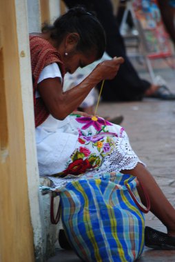 riviera maya, Meksika eski Maya kadın