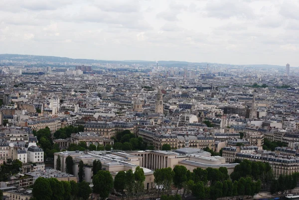 Vista desde la torre eiffel en París — Foto de Stock