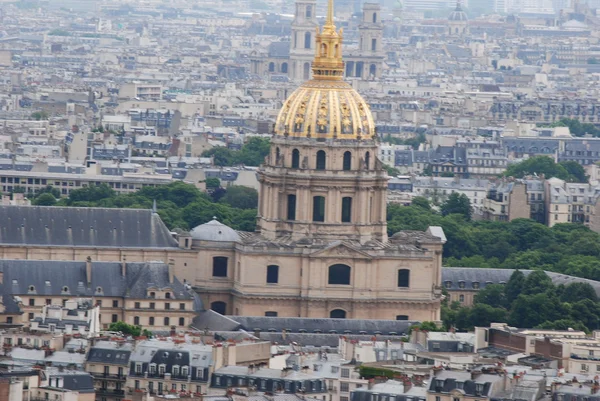 Вид с Эйфелевой башни в Париже — стоковое фото