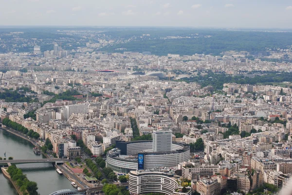 Vista desde la torre eiffel en París —  Fotos de Stock