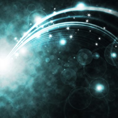 kar taneleri ve yıldız