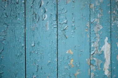 Mavi ahşap paneller