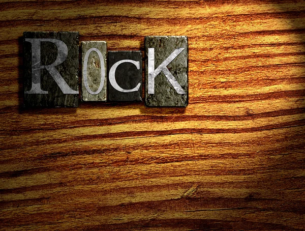 Word rock ile soyut müzik paslı arka plan — Stok fotoğraf