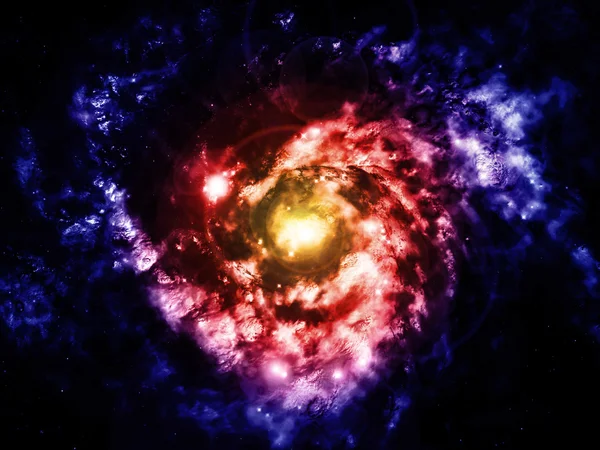 螺旋星系 — 图库照片