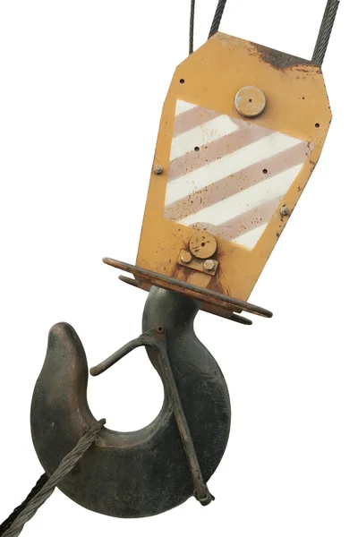 Hook of a crane — Stock Photo, Image
