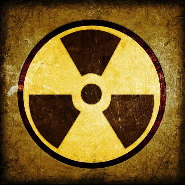 Σύμβολο της ραδιενέργειας — Φωτογραφία Αρχείου