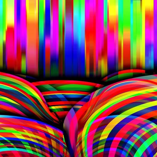 Bright colorful lines — Stock Photo, Image