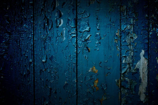 Paneles de madera azul — Foto de Stock