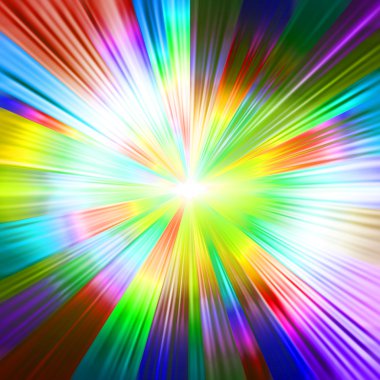 renkli parlak çizgiler