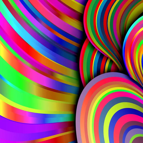 Colorful bright lines — Stock Photo, Image