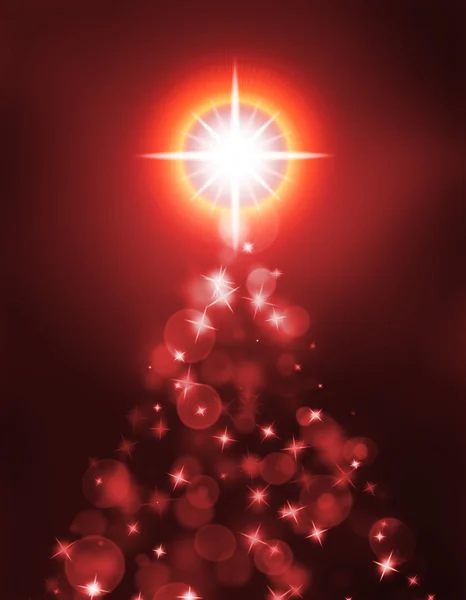 Shinny Albero di Natale — Foto Stock