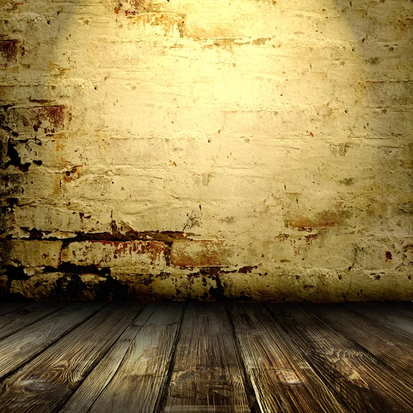 Old wall and floor — Stock Photo, Image