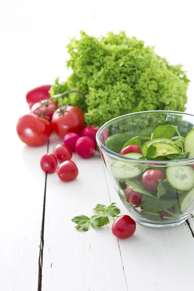 Salată de grădină — Fotografie, imagine de stoc