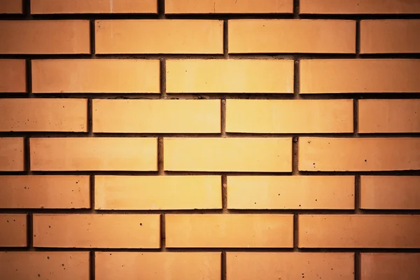 Tegelvägg i bruna toner — Stockfoto