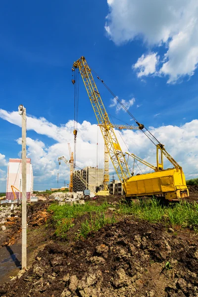 Lugar de construcción — Foto de Stock