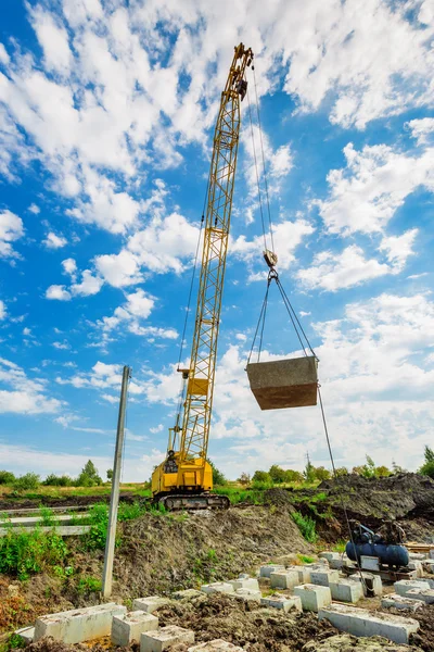 Lugar de construcción — Foto de Stock