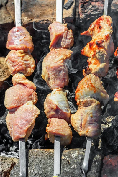 Shish kebab — Stock Photo, Image