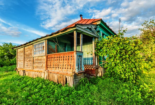 Casa rural rusa — Foto de Stock