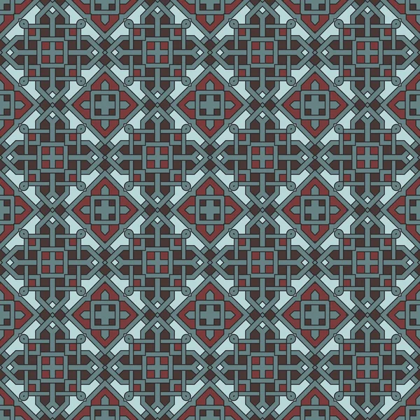 Абстрактный винтажный геометрический рисунок обоев бесшовный фон — стоковый вектор