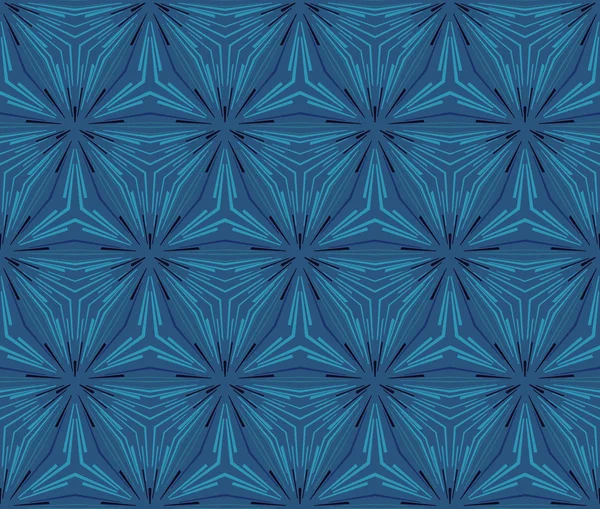 Abstrak vintage geometris wallpaper pola latar belakang mulus - Stok Vektor