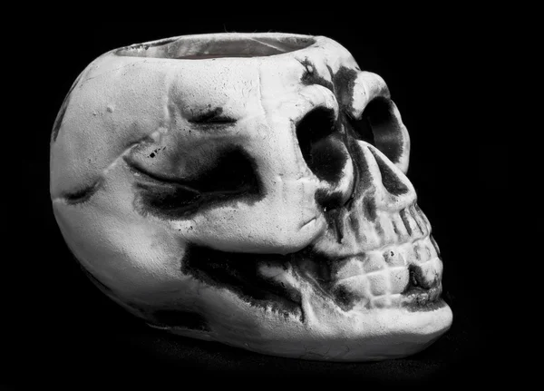 様式化された人間の頭蓋骨 — ストック写真