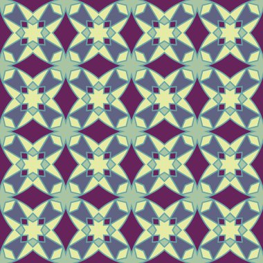 etnik modern geometrik seamless modeli süsleme arka plan