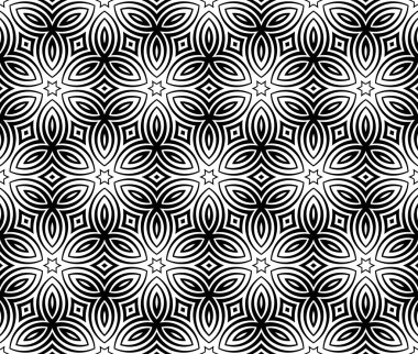 etnik modern geometrik seamless modeli süsleme arka plan