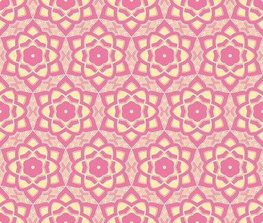 etnik modern geometrik seamless modeli süsleme arka plan