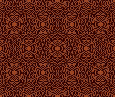 etnik modern geometrik seamless modeli süsleme arka plan