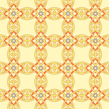 etnik modern geometrik seamless modeli süsleme arka plan