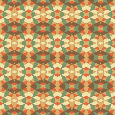 etnik modern geometrik seamless modeli süsleme arka plan