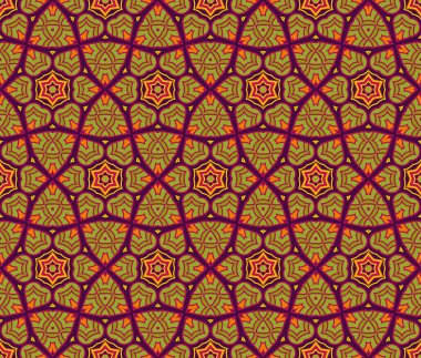 etnik modern geometrik seamless modeli süsleme arka plan