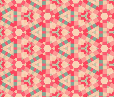 etnik modern geometrik seamless modeli süsleme arka plan