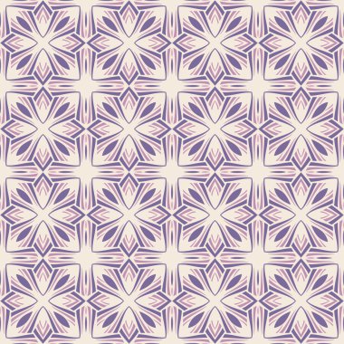 etnik modern geometrik seamless modeli süsleme