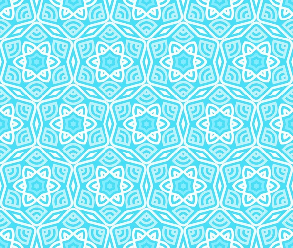 Ethnique moderne géométrique ornement motif sans couture — Image vectorielle