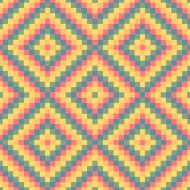 etnik modern geometrik seamless modeli süsleme