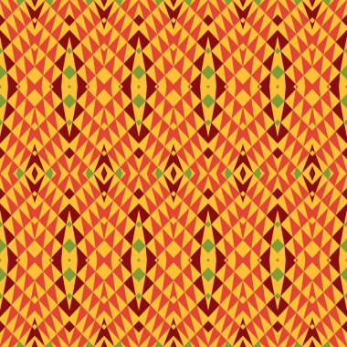 etnik modern geometrik seamless modeli süsleme