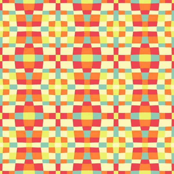Pixel motif géométrique moderne sans couture — Image vectorielle